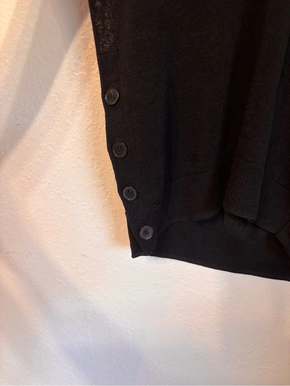 J. Crew Linen Blend V-Neck Sweater Small